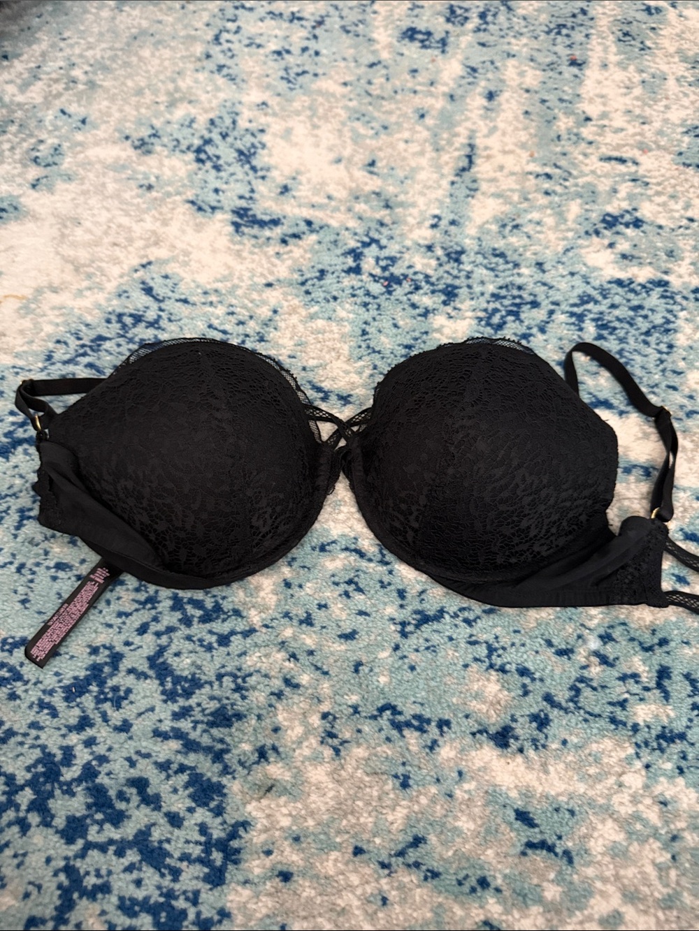 Victoria's Secret Black Lace Lift Bra